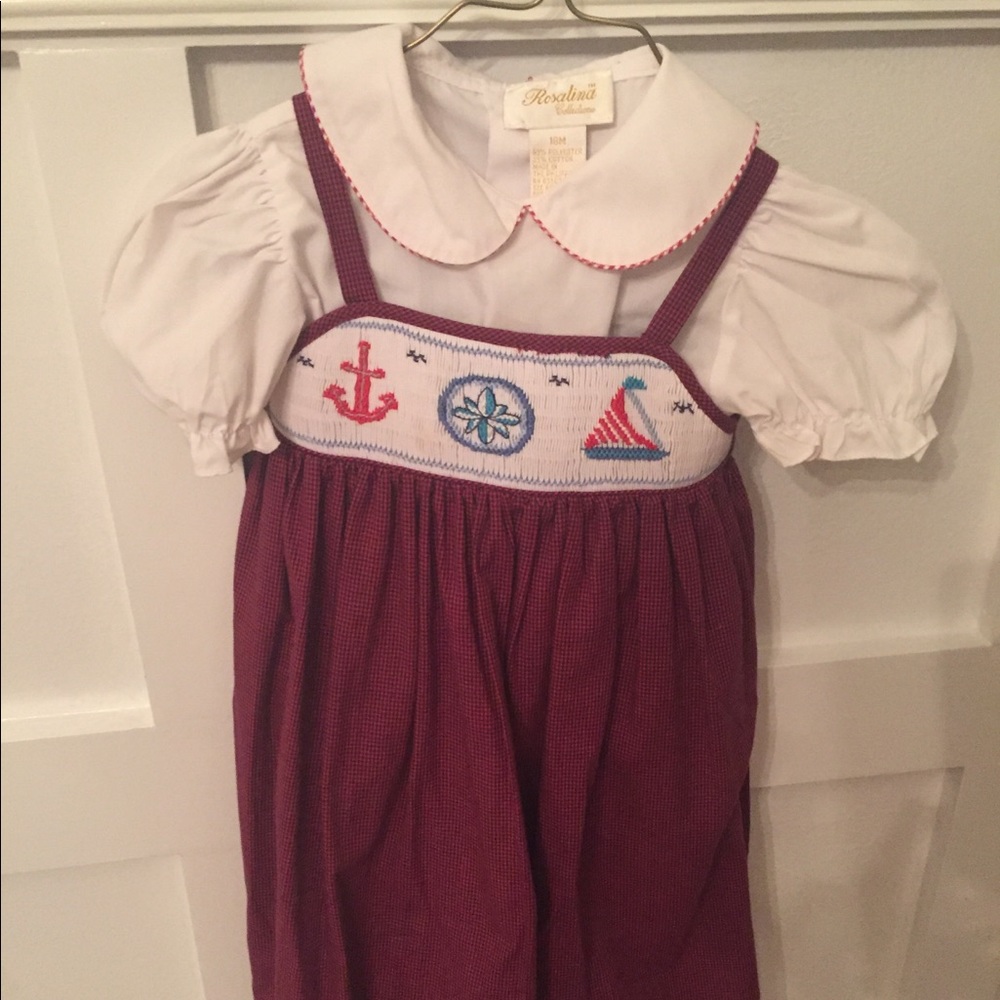 Girls Smocked Dress
